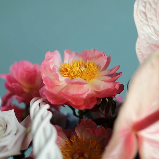 “Shadows In Paradise” Flower Basket