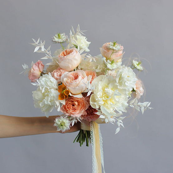 “Crane Song” Bridal Bouquet