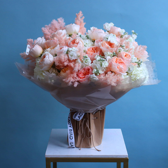 “Fluffy Meringue” Trio Bouquet