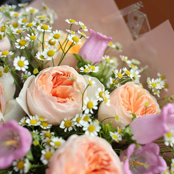 “Flower Chime” Trio Bouquet