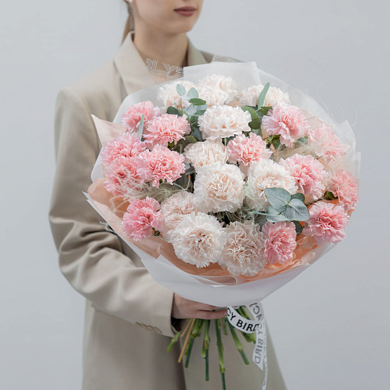 “Marshmallow tenderness” Mono Bouquet