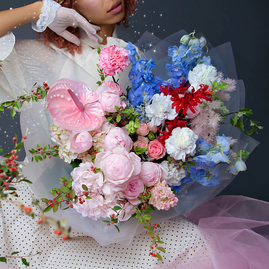 Signature Bouquet in the style of RODARTE