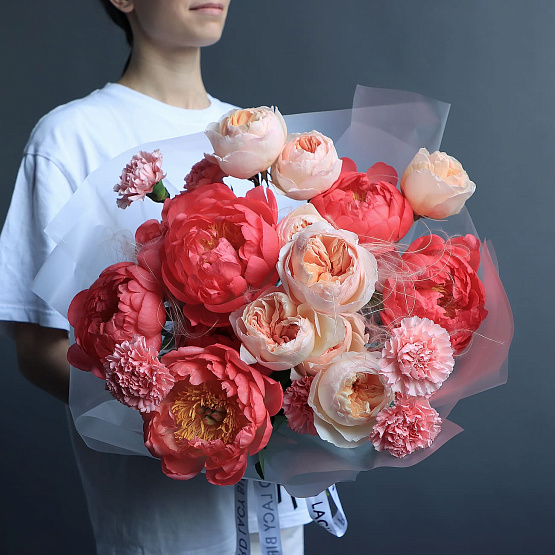 “Hot July” Trio Bouquet