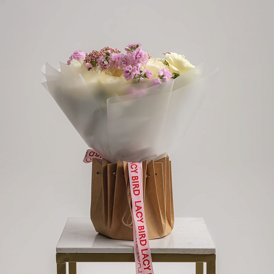 “Pink Kiss” Trio Bouquet