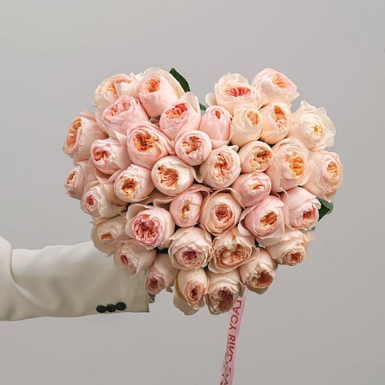 “Peach Glow” Mono Bouquet