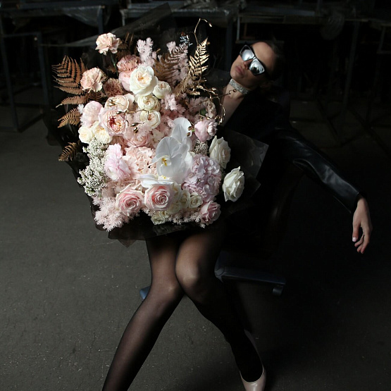 Signature Bouquet in the style of Yves Saint Laurent