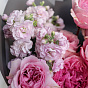 Garden Roses and Matthiola Bouquet (XS, Ø25cm)