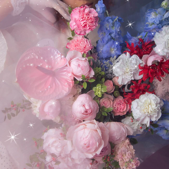 Signature Bouquet in the style of RODARTE