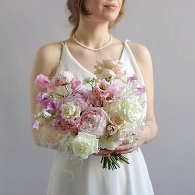 “Pink Pastel” Bridal Bouquet