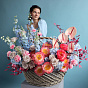 “Shadows In Paradise” Flower Basket