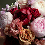 Burgundy-pink Bridal Bouquet