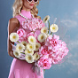 “Pink forever” Trio Bouquet