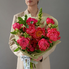 “Raspberry Souffle” Duo Bouquet