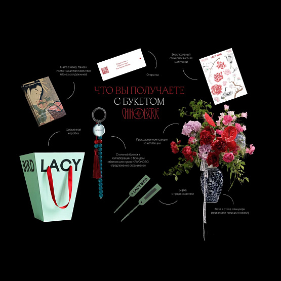 Авторский букет «Полное цветение»