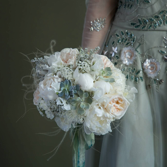 White Bridal Bouquet