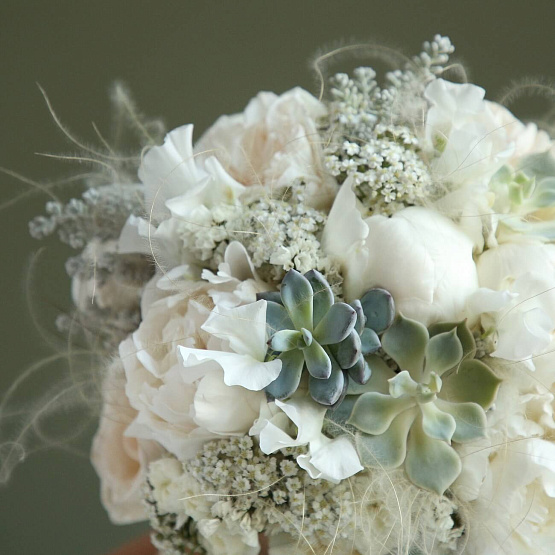 White Bridal Bouquet