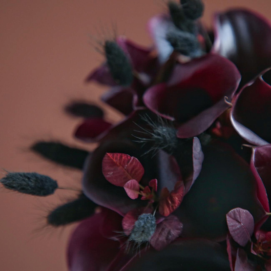 “Black Callas” Bridal Bouquet