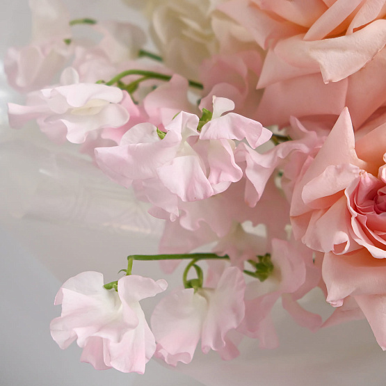 “Vanilla Marshmallow” Trio Bouquet