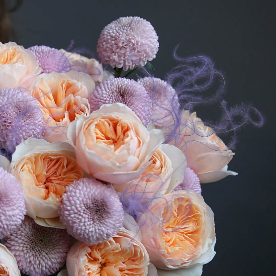 Коробка с цветами