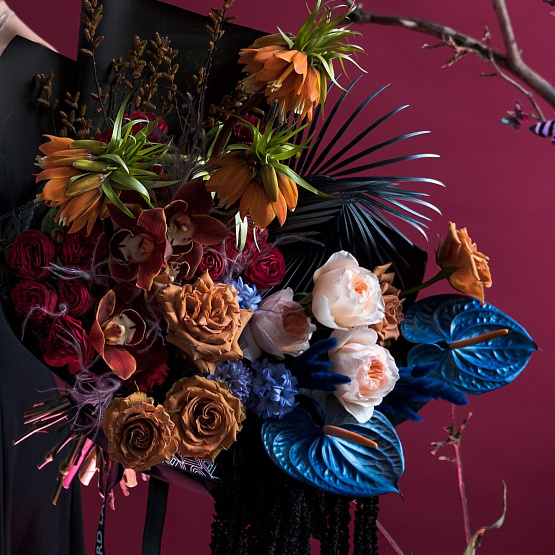 Signature Bouquet in the style of ALEXANDER MCQUEEN