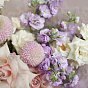 Simple "Lavender Meringue" Bouquet