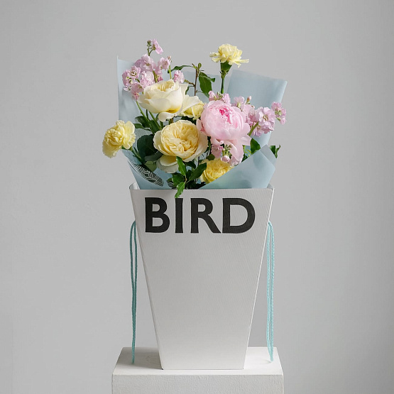 “Sugar Meringue” Trio Bouquet