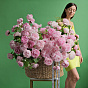 “Peony Boom” Flower Basket