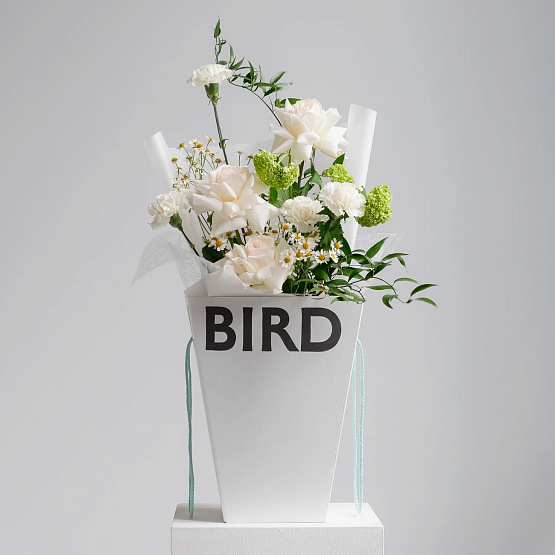 “Sugar Meringue” Trio Bouquet