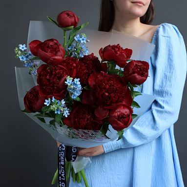“Ripe Cherry” Duo Bouquet